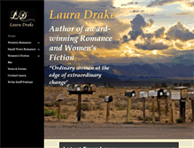 Tablet Screenshot of lauradrakebooks.com